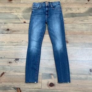 MOTHER HIGH WAISTED LOOKER “WALKING ON COALS”